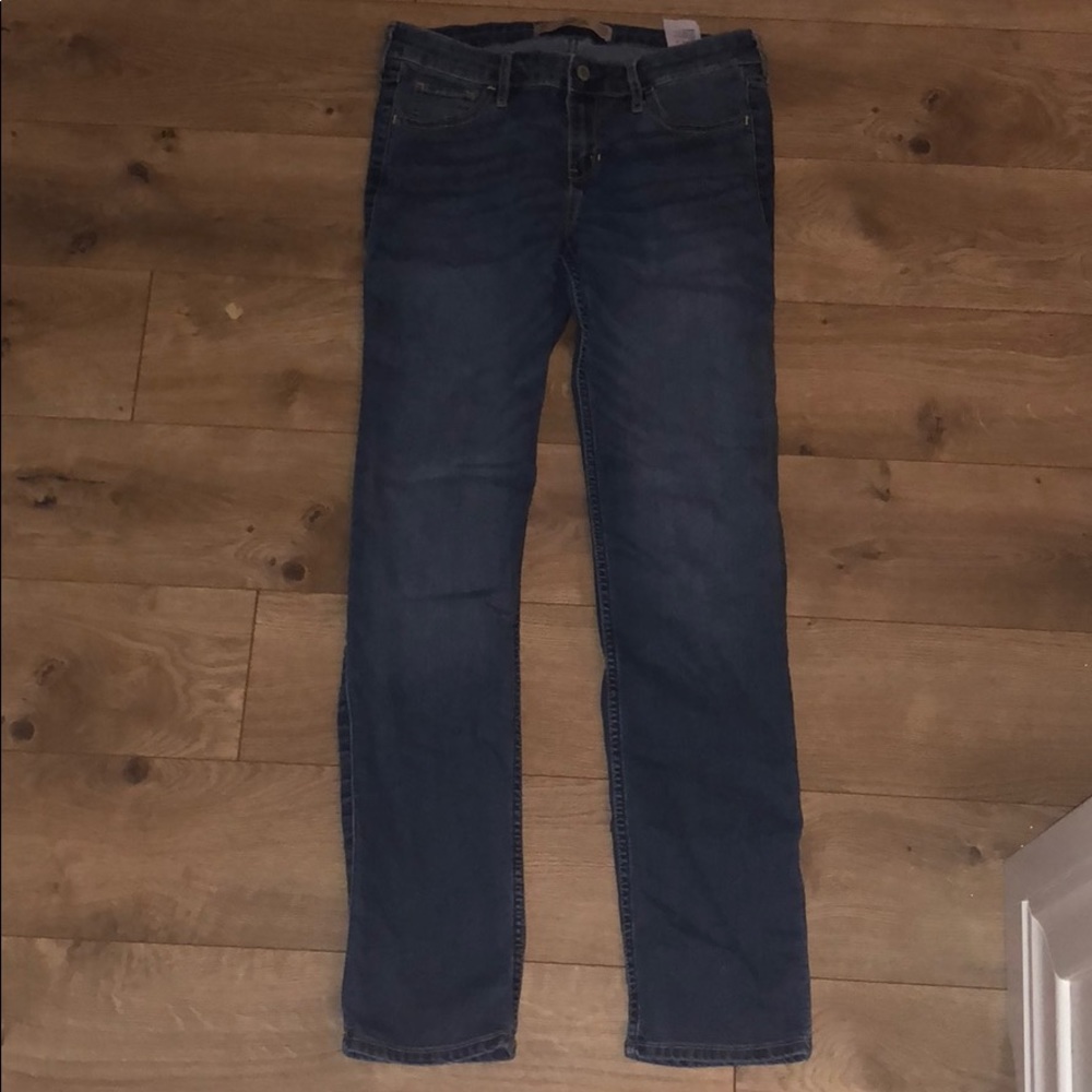 Straight leg jeans